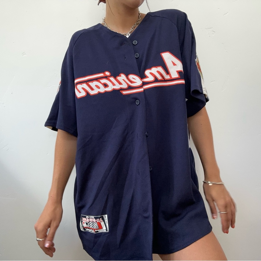 Authentic 2005 vintage baseball Robert’s signed jersey MLB embroidered mens